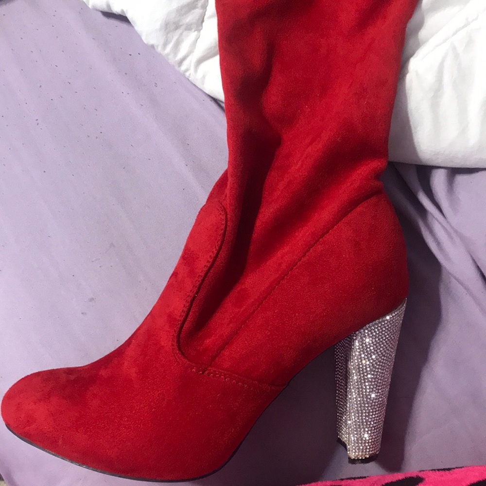 Thigh High Boots w/ heel